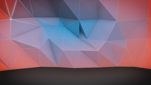 Low Poly Background Wall Color 4