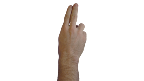 (4K)Male Hand - Double Finger Tap