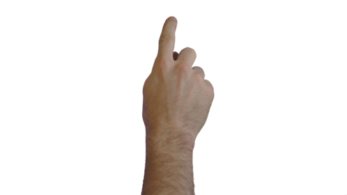 (4K) Male Hand - Single Fingers Tap