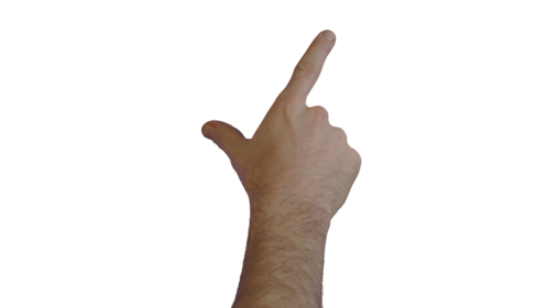 (4K) Male Hand - Zoom In