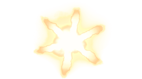 6 Star Muzzle Flash Front Automatic
