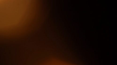 Orange Bokeh Hexagons 4