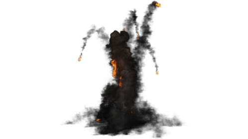 Particle Explosion Medium