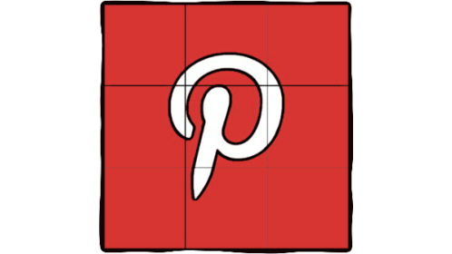 Pinterest Puzzle Cube Icon
