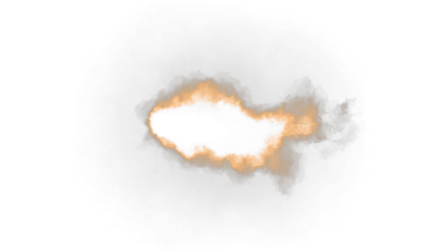 Standard Muzzle Flash Burst SIDE