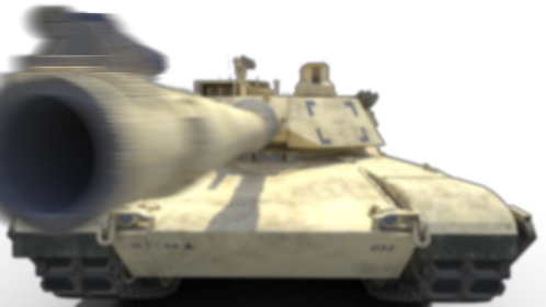 Tank Aim Into Camera