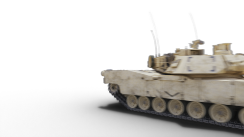 Tank Roll Past Camera 2 Overcast