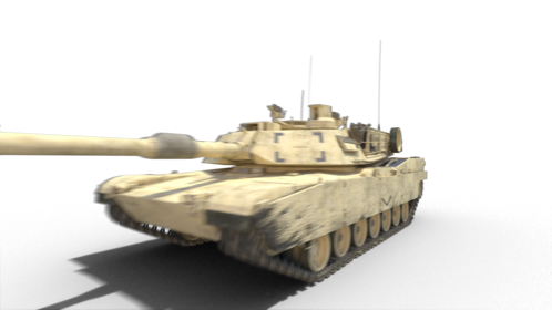 Tank Roll Past Camera Short