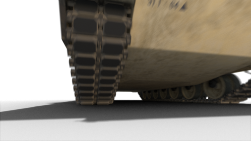 Tank Run Over Cam Towards