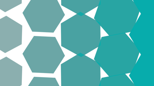 (4K) Transition Matte - Hexagons
