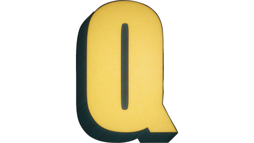 Typekit 3d Scribble Q