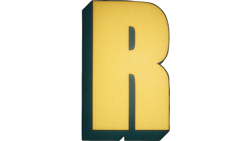 Typekit 3d Scribble R