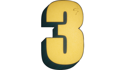 Typekit 3d Scribble Three