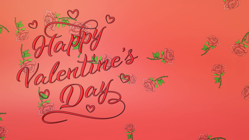 Valentines Rose Background
