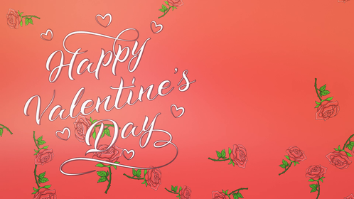 Valentines Rose Background 2