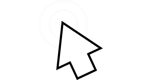 White Cursor Click