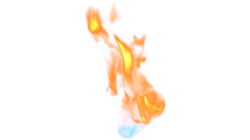 Yellow And Blue Fireball