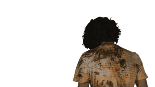 (4K) Zombie 3 Mid Headshot Back