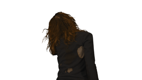 (4K) Zombie 4 Mid Headshot Back