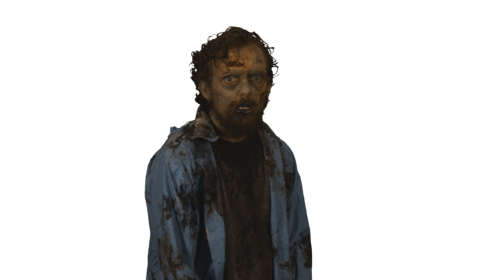 (4K) Zombie 5 Mid Turn Toward Cam
