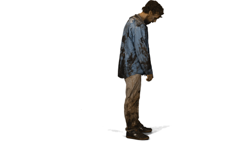 Zombie 5 Wide Standing Side