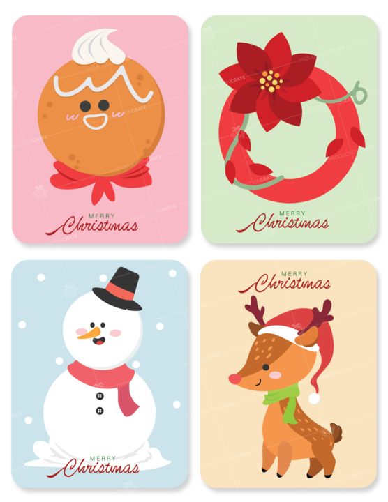 Chrostmas Ecard Mix