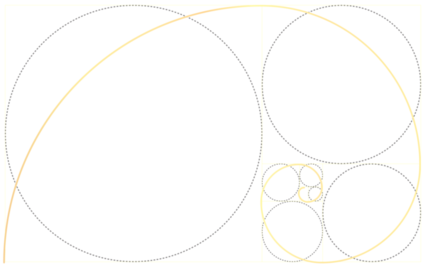 Golden Spiral Circle