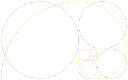 Golden Spiral Circle