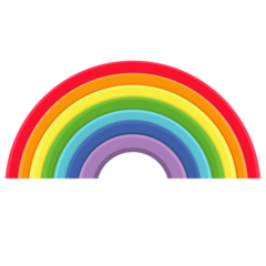 Rainbow Cartoon Shadow