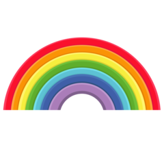 Rainbow Cartoon Shadow