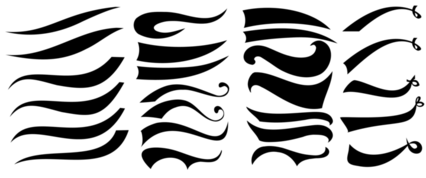 Swoosh Curve Set2