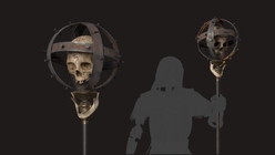 Necromancer Wizard Staff